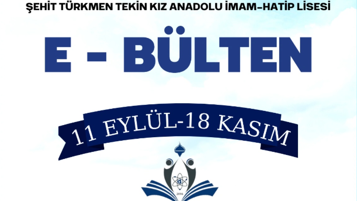 2023-2024 E Bülten 1. Sayımız Çıktı